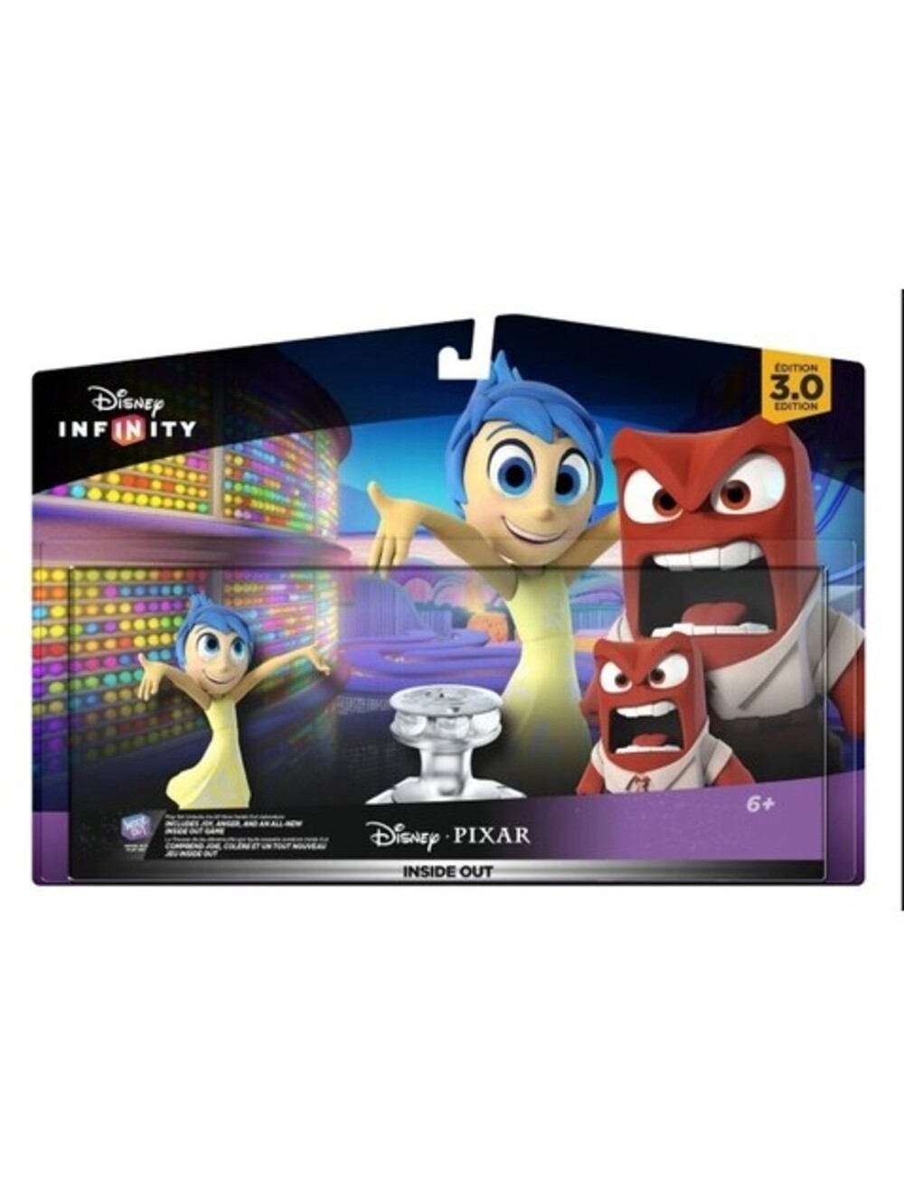 New Disney Infinity 3.0 Inside Out Playset Lot Anger Joy Inside Out Game